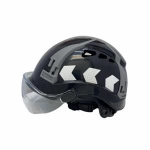 BLACK ANSI/ISEA Z89.1 2014 TYPE 2 CLASS C ABS